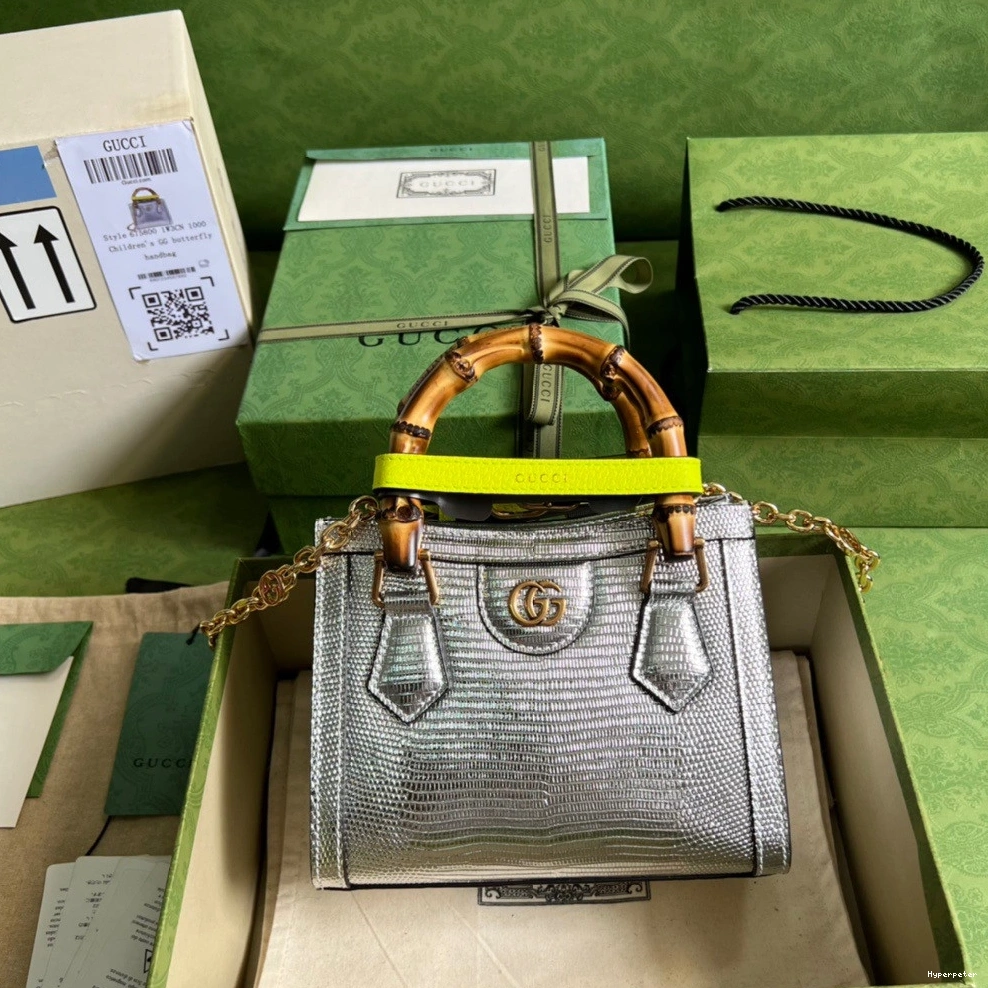Hyper Peter Diana mini bag Gucci lizard 0708